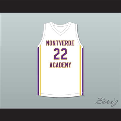 Caleb Houstan 22 Montverde Academy Eagles White Basketball Jersey 2