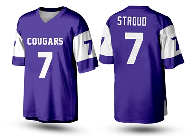 C. J. Stroud Houston Texas  football Jersey Sewn
