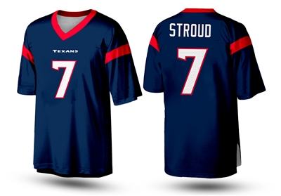 C. J. Stroud Houston Texas  football Jersey Sewn