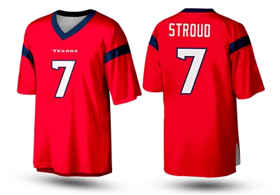 C. J. Stroud Houston Texas  football Jersey Sewn