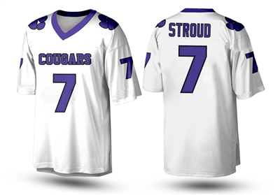 C. J. Stroud Houston Texas  football Jersey Sewn