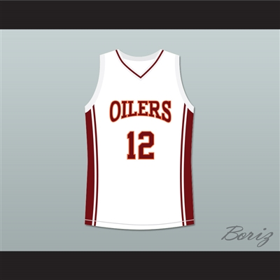 Robert Ri'chard Damien Carter 12 Richmond Oilers Away Basketball Jersey Coach Carter