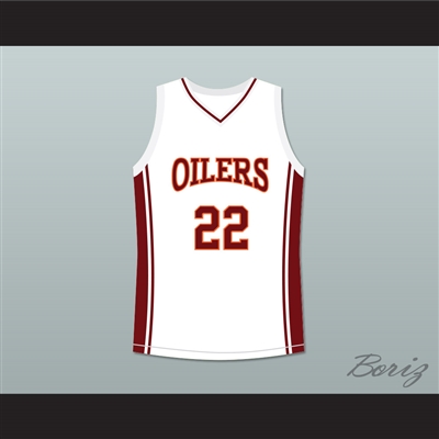 Timo Cruz 22 Richmond Oilers Away Basketball Jersey Coach Carter