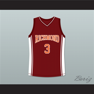 Jaron 'Worm' Willis 3 Richmond Oilers Home Basketball Jersey Coach Carter