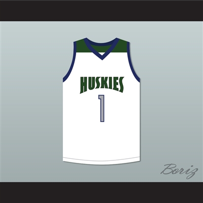 LaMelo Ball 1 Chino Hills High School Huskies White Basketball Jersey