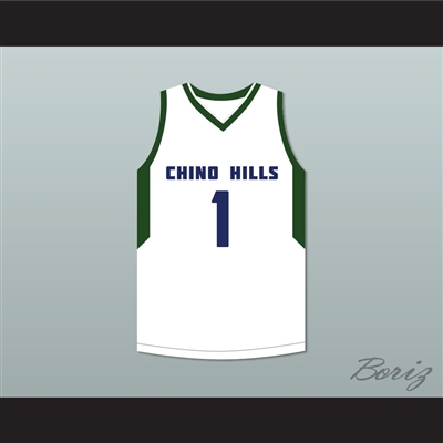 LaMelo Ball 1 Chino Hills Huskies White Basketball Jersey 2