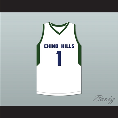 LaMelo Ball 1 Chino Hills High School Huskies White Basketball Jersey 2