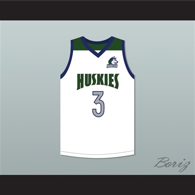 LiAngelo Ball 3 Chino Hills Huskies White Basketball Jersey with Patch