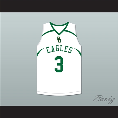 CJ McCollum 3 GlenOak High School White Basketball Jersey