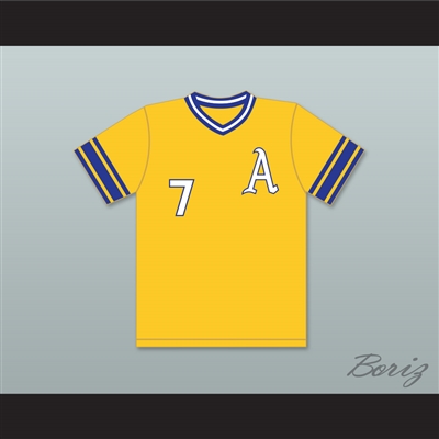 Cal Ripken Jr 7 Aberdeen High School Eagles Yellow Baseball Jersey 2