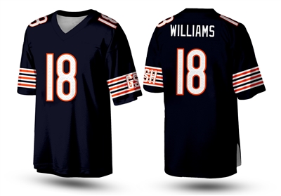 Caleb Williams chicago football Jersey Sewn