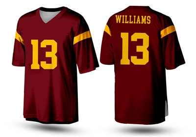 Caleb Williams chicago football Jersey Sewn