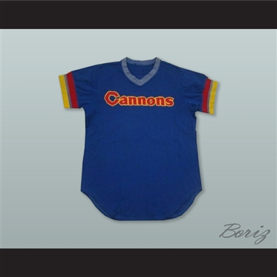 Calgary Cannons 50 Blue Baseball Jersey