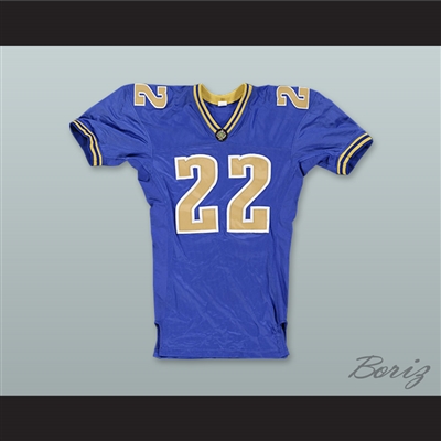 California Crusaders Dawson 22 Football Jersey Any Given Sunday Includes AFFA Patch