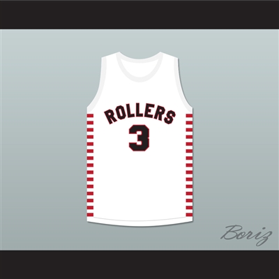 Ernie Calverley 3 Providence Steamrollers White Basketball Jersey 1