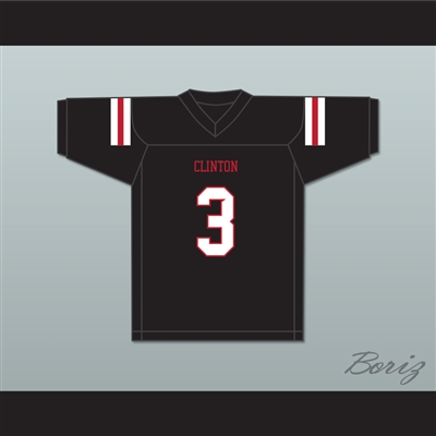 Cam Akers 3 Clinton High School Arrows Black Football Jersey 2
