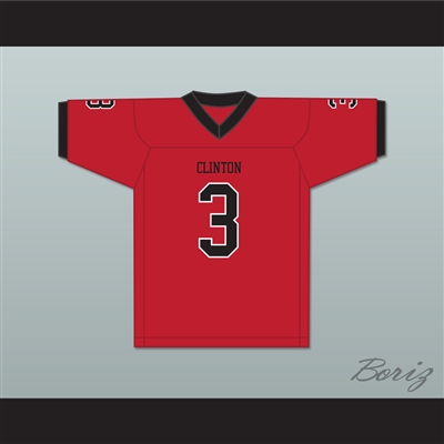 Cam Akers 3 Clinton High School Arrows Red Football Jersey 2