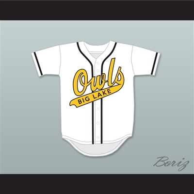 Joaquin 'Wack' Campos 19 Big Lake Owls Home Baseball Jersey The Rookie