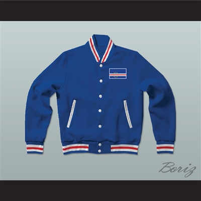 Cape Verde Varsity Letterman Jacket-Style Sweatshirt