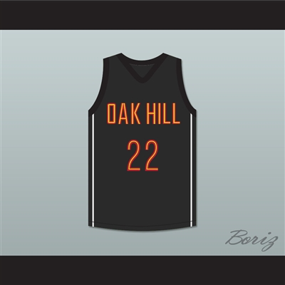 Carmelo Anthony 22 Oak Hill Academy Black Basketball Jersey