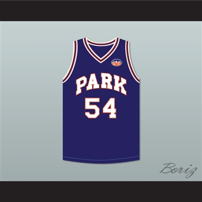 Caron Butler 54 Racine Park Panthers Basketball Jersey with Patch