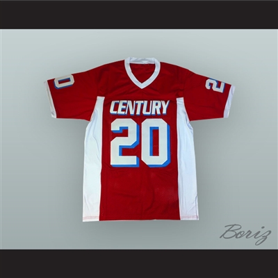 Carson Wentz 20 Century High School Patriots Red Football Jersey