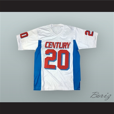Carson Wentz 20 Century High School Patriots White Football Jersey