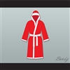 Cassius Clay The Greatest Red Satin Full Boxing Robe with Hood