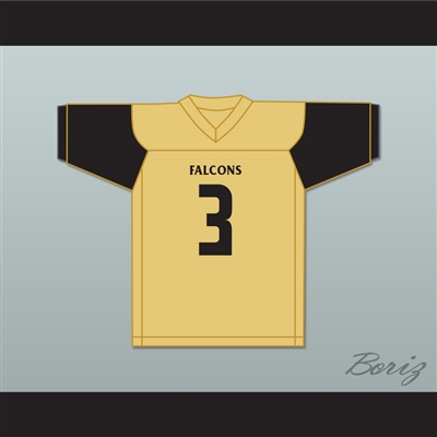CeeDee Lamb 3 John and Randolph Foster High School Falcons Gold Football Jersey 1