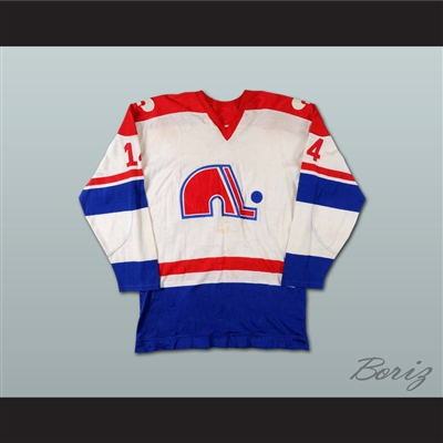Charles Constantin Quebec Nordiques Hockey Jersey