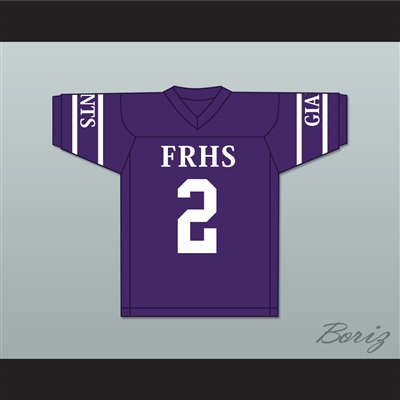 Charles Woodson 2 Fremont Ross High School Little Giants Purple Football Jersey 2