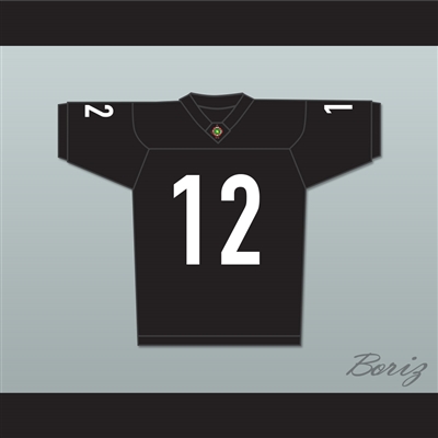Patrick O'Hara Tyler Cherubini 12 Miami Sharks Football Jersey Any Given Sunday Includes AFFA Patch