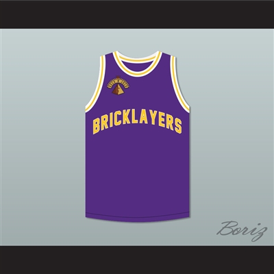 Morris Chestnut 8 Bricklayers Basketball Jersey 5th Annual Rock N' Jock B-Ball Jam 1995