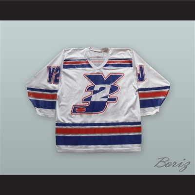 Chris Jericho Y2J White Hockey Jersey