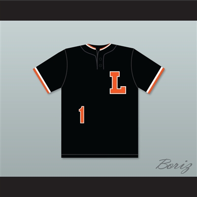 Chris Sale 1 Lakeland Senior High School Dreadnaughts Black Baseball Jersey 2