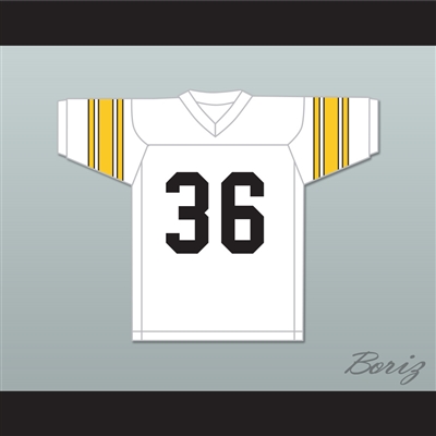 Christian Harris 36 Louisiana State University Laboratory School Cubs White Football Jersey 1