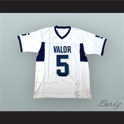 Christian McCaffrey 5 Valor Christian High School Eagles White Football Jersey