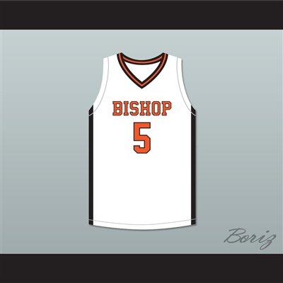 Chubbs Hendricks 5 Bishop Hayes Tigers White Basketball Jersey The Way Back
