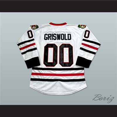 Clark Griswold Chicago Hockey Jersey Christmas Vacation Chevy Chase