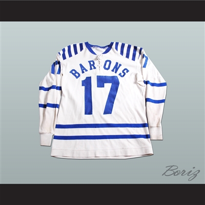 Cleveland Barons White Hockey Jersey