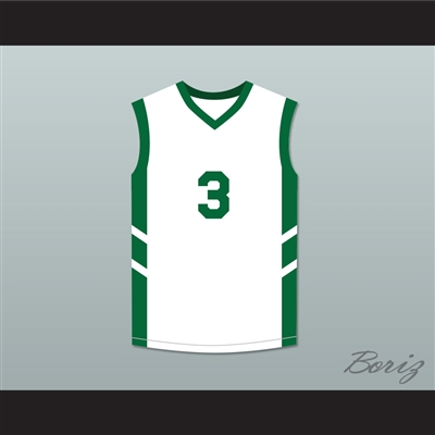 Cliff Robinson 3 White Basketball Jersey Dennis Rodman's Big Bang in PyongYang