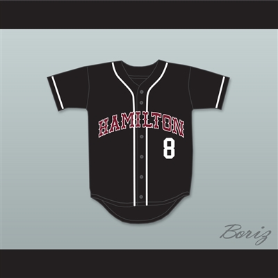 Cody Bellinger 10 Hamilton High School Huskies Black Baseball Jersey 2