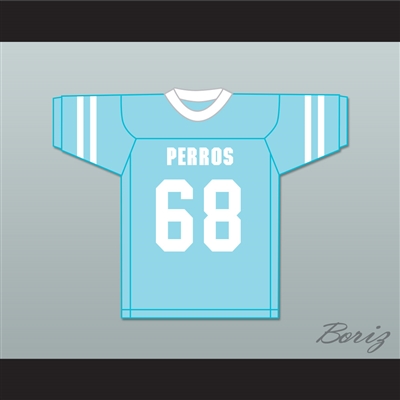 Combate 68 Santa Martha Perros (Dogs) Light Blue Football Jersey The 4th Company