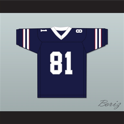 Keith Amos Miracle Miles Coolidge 81 California Bulls Football Jersey 1st & Ten