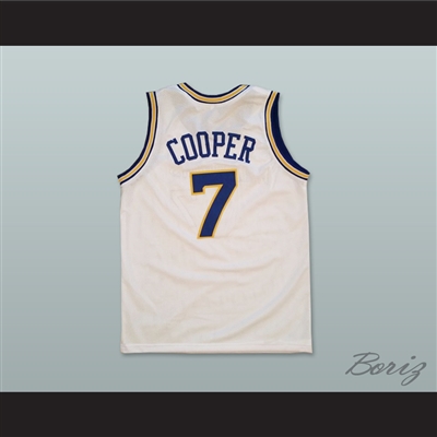 Mark Curry Mark Cooper 7 Pro Career Basketball Jersey Hangin' with Mr. Cooper