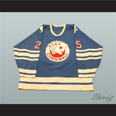 Cornwall Aces Rene Corbet 25 Hockey Jersey