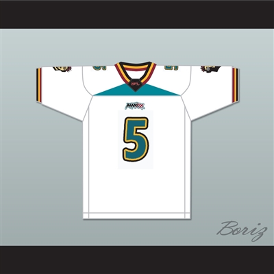 Marcus Crandell 5 Memphis Maniax Away Football Jersey