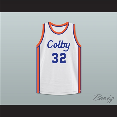 Curtis Gates 32 Colby High School White Basketball Jersey Hoop Dreams