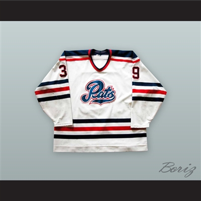 Curtis Tipler 39 Regina Pats White Hockey Jersey