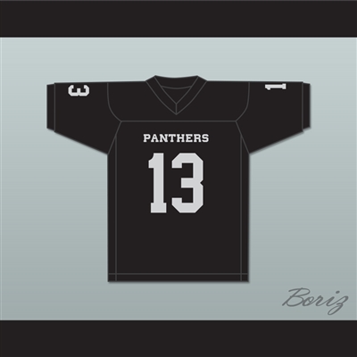 Daniel Bellinger 13 Palo Verde High School Panthers Black Football Jersey 1